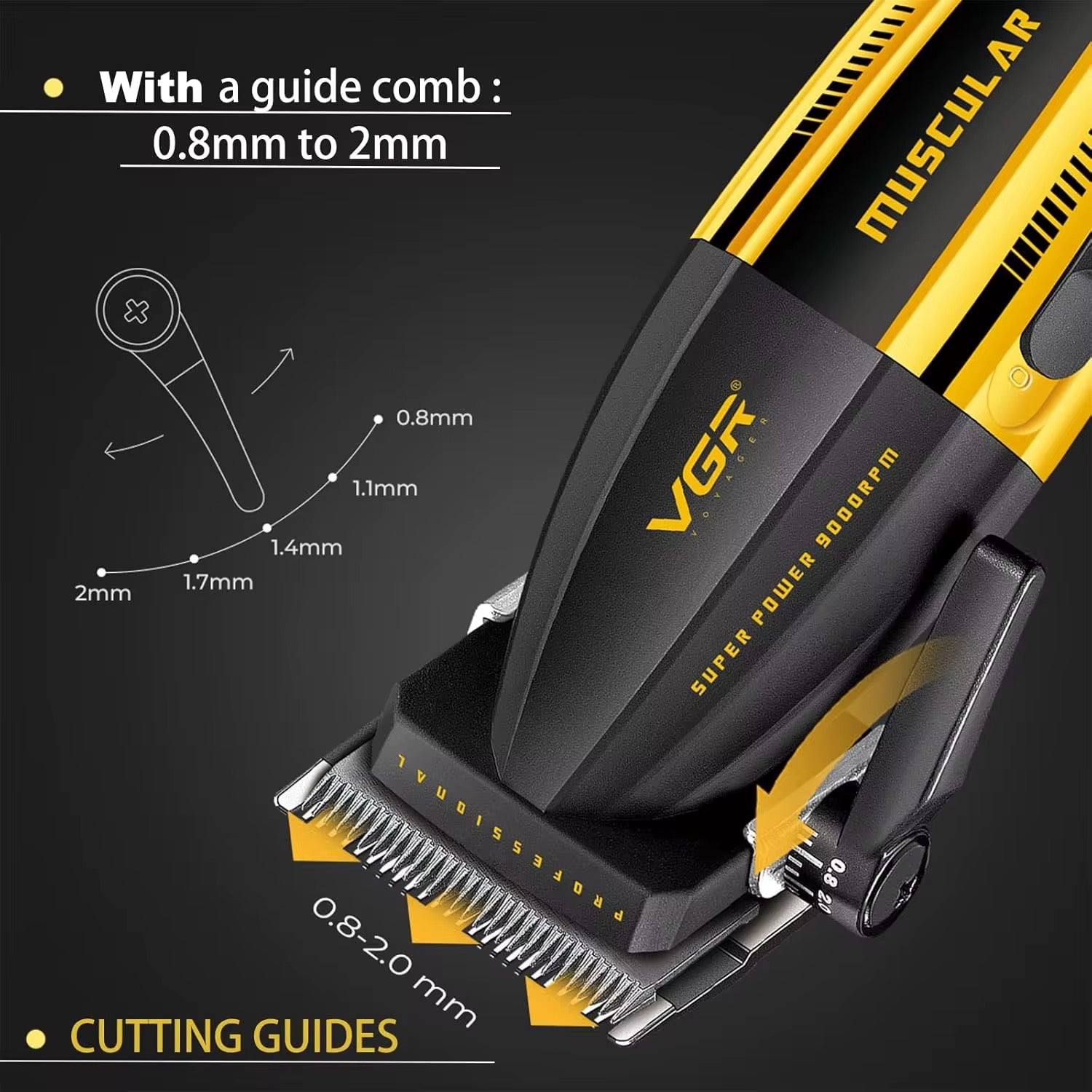 Professional Hair Clipper VGR V-285